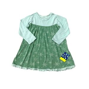 🎄🆕  Kickee Pants Bamboo Shore Snowflake Dress